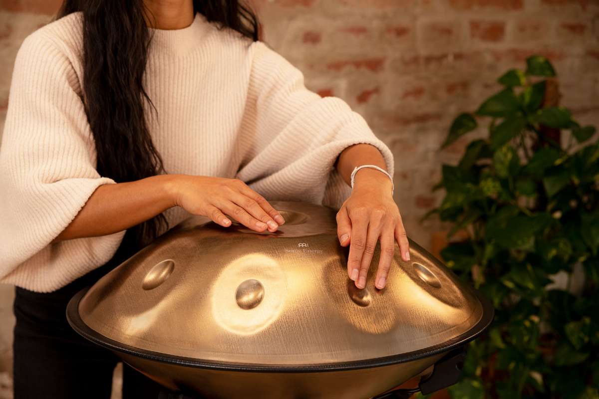 Meinl Sonic Energy Sensory Handpan Stainless Steel D Amara 9