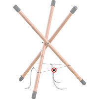 Meinl Sonic Energy Adjustment Buckle for Wood Handpan Stand MHPSM & MHPSL, 1 pc., Black (MHPSB)