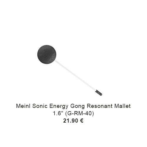 MEINL Sonic Energy Gong Resonant Mallet - 40 mm (1.6") (G-RM-40)