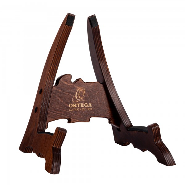 ORTEGA Wood-Ukulele-Stand - Dark Brown (OWUS-1)