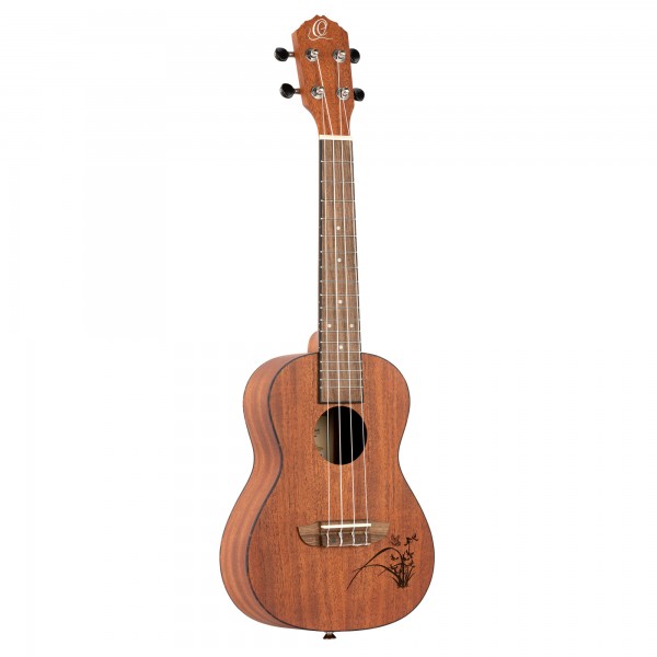 ORTEGA Bonfire Serie Konzert Ukulele - mit Lasergravur (RU5MM)