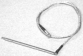 IBANEZ Tonabnehmer Piezo - für AEG / G / GA / TCY, Länge: 71 mm Breite: 2,6 mm Höhe: 2 mm (5APU23F)