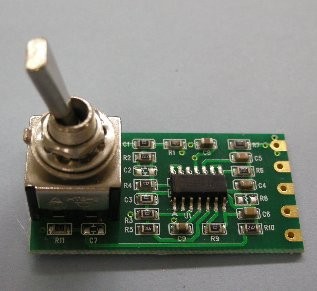 IBANEZ Pre-Set EQ switch - (Metal plate switch) successor of 3EQ1PAA001 (3EQ3PAA001)