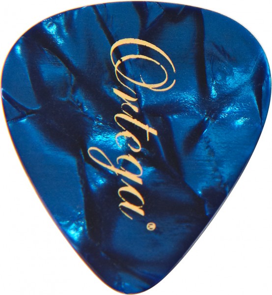 ORTEGA Plektren Blue Pearl Heavy 10 Stück - blau (OGP-BP-H10)