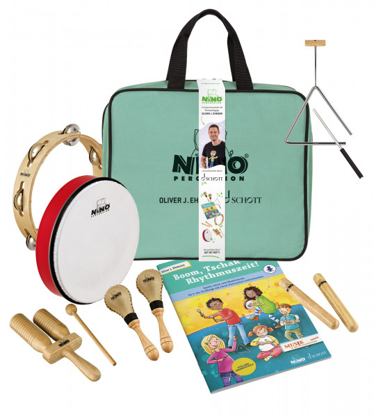NINO Percussion School Percussion Set for teachers (NINOSET-SPS+B)