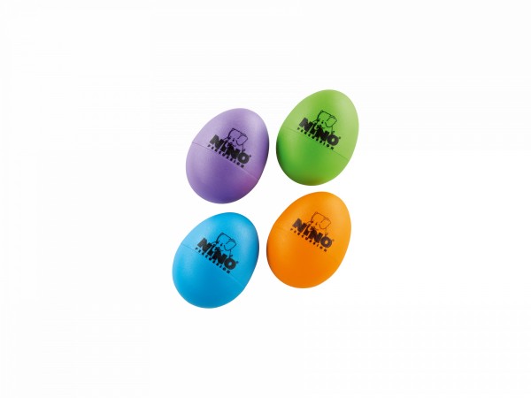 NINO Percussion Egg Shaker Sortiment - 4 Stück (NINOSET540-2)