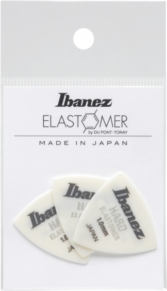 IBANEZ Elastomer Triangel Picks 1mm Hard - 3 pcs. (BEL8HD10)