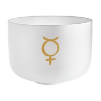 Meinl Sonic Energy 12" Planetary Tuned Crystal Singing Bowl, Merkur 141,27 Hz (PCSB12ME)