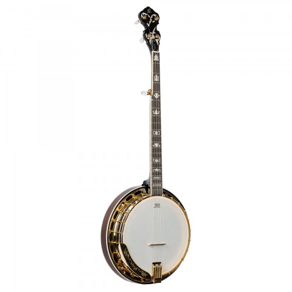 ORTEGA Falcon Series Banjo 5 String - Natural All Flamed Maple + Bag (OBJ950-FMA)