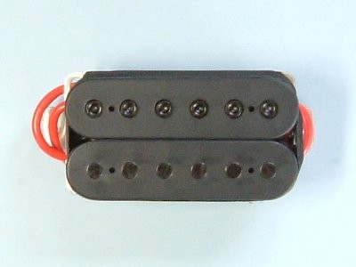 IBANEZ Neck Pickup Humbucker - schwarz Hex Flat Pole Piece für JS Serie (3PU1C4061)