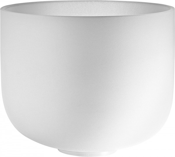 Meinl Sonic Energy 11" white-frosted Crystal Singing Bowl F4, 432 Hz, Herzchakra (CSB11F)