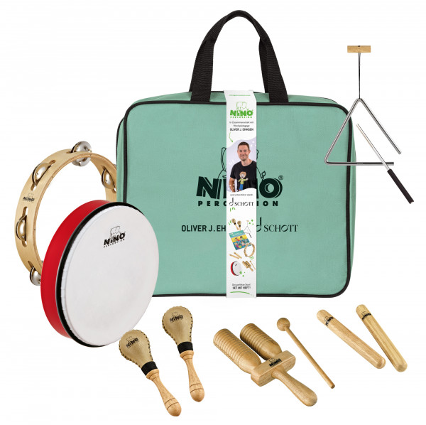 NINO Percussion School Percussion Instrument Set (NINOSET-SPS)