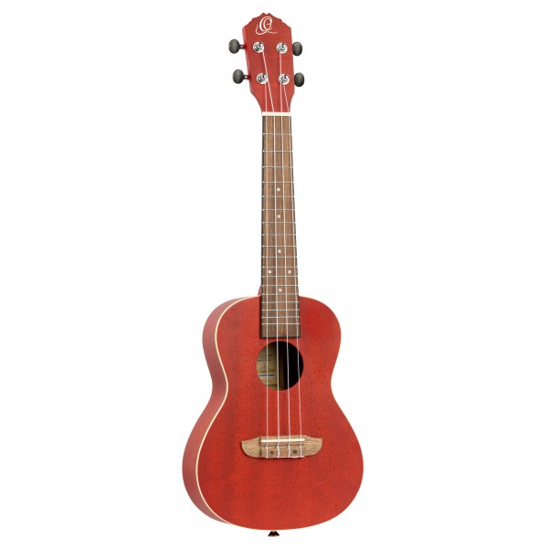 ORTEGA Earth Serie Konzert Ukulele 4 String - Fire Red (RUFIRE)