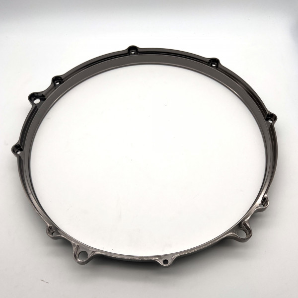 TAMA Die-Cast Hoop 14" 8-Hole - Black Nickel for Starcast/Starclassic/Superstar Batter Side (MDH14-8FBN)