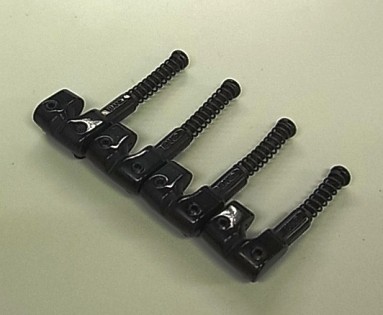 Ibanez saddle set in black for B100 bridge 2009 (2BB1MDI003)