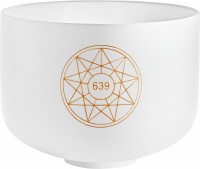 MEINL Sonic Energy Solfeggio Crystal Singing Bowl, Fa 639 Hz, 10 " / 25 cm, Herzchakra (SOLCSB10-639)