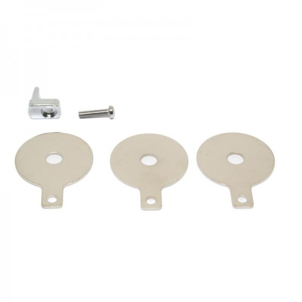 TAMA Quick Set Tilter Plates - chrome (CT44-FPC)