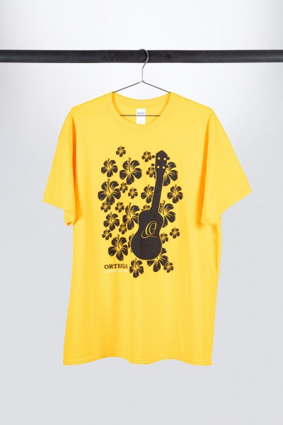 ORTEGA T-Shirt "Flower" - Yellow (OFLOW-YE)