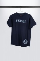TAMA T-Shirt in dunkelblau mit blauem Logo auf der Brust (TT213) TAMA T-Shirt in dunkelblau mit blauem Logo auf der Brust (TT213)