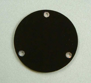 IBANEZ Schalterabdeckung - schwarz für AR2000/AR3000/AR300RE (4PT1AR6)