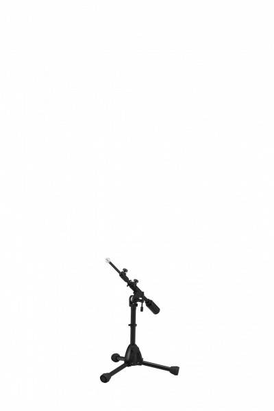 TAMA Iron Works Studio Series Microphone Stand - Extra low Telescoping Boom Stand (3/8" connector) (MS734ELBK)