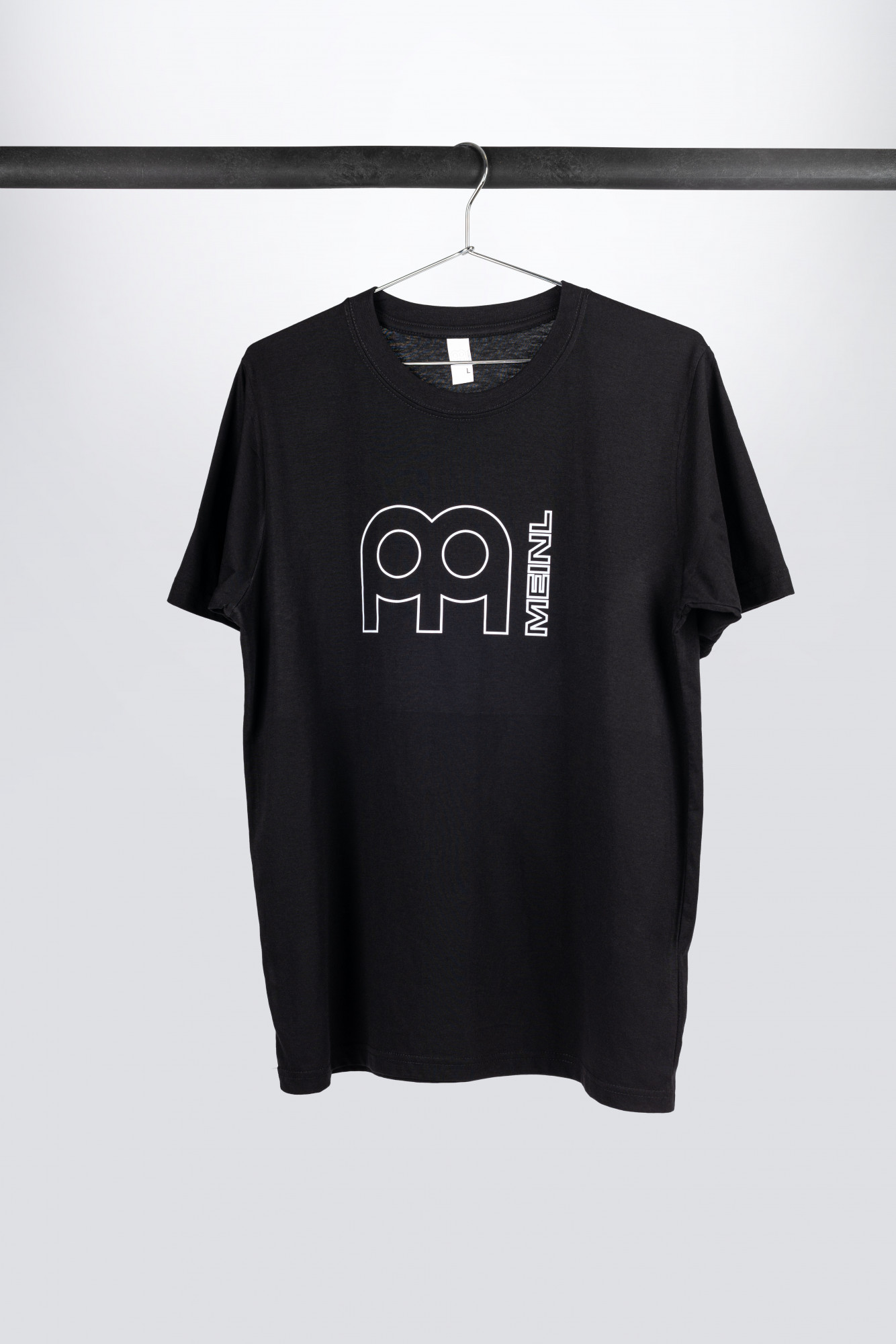 clock Blink virtue Meinl t-shirt black - with hollow Meinl logo (S77) | T-Shirts | Merchandise  | Meinl Cymbals | MEINL Shop