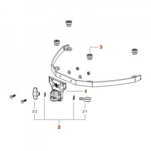 TAMA Bracket für Silverstar (MZMBV)