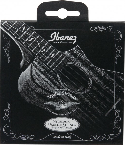 IBANEZ Saiten Set für 4 String Sopran/Konzert Ukulele by Aquila (NBUKS4)