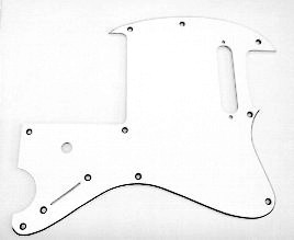 IBANEZ Pickguard TM302 - weiß/schwarz/weiß (4PG4LA0005)