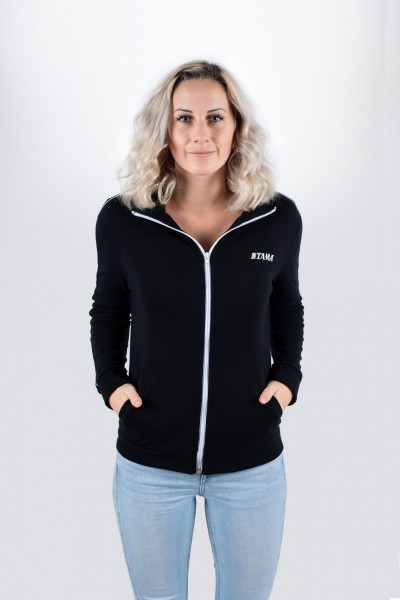 Tama black training jacket with logo on left chest (TTT12)