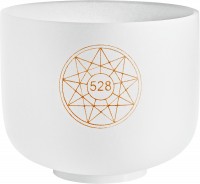 MEINL Sonic Energy Solfeggio Crystal Singing Bowl, Mi 528 Hz, 8" / 20 cm, Solarplexuschakra (SOLCSB8-528)