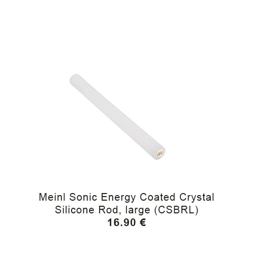 Meinl Sonic Energy Coated Crystal Silicone Rod, large (CSBRL)