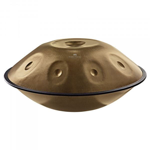 Meinl Sonic Energy Sensory Handpan Edelstahl C# Moll 9 Töne 432 Hz - Vintage Gold (HPSTL92)