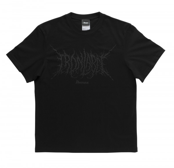 IBANEZ Iron Label T-shirt Black - XXL (IBAT011)