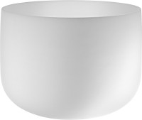 MEINL Sonic Energy Crystal Singing Bowl, white-frosted, 14" / 35 cm, Ton C4, Wurzelchakra (CSB14C)