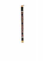 Meinl Sonic Energy Bamboo Rainstick Medium - Gepunktet/Schwarz (RS1M)