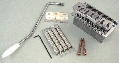IBANEZ Tremolo Standard 6 Pivots - chrom für GRX40 (2ST1C161C)