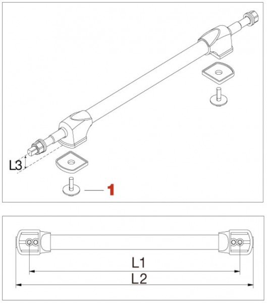 TAMA Tuning Lug for Starclassic Bubinga OmniTune 9" + Screws & Rubber Spacer (MPL9H) Brackets