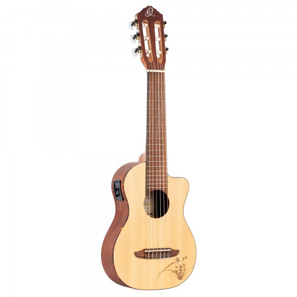 ORTEGA Mini Travel Series 1/8 Gitarre 6-String - Natural (RGL5CE)