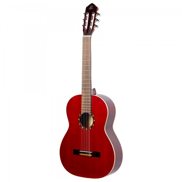 B-Grade ORTEGA Classical Guitar Family Series 4/4 Lefthand - wine red + Bag (1B-R121LWR)
