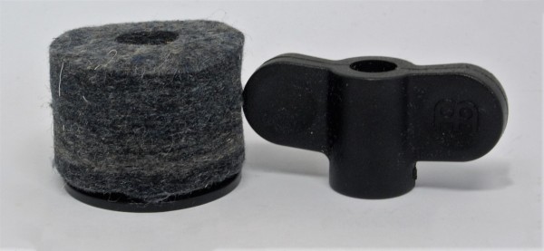 MEINL Percussion Felt Washer + Wing Nut for MCBS (SPARE-86)