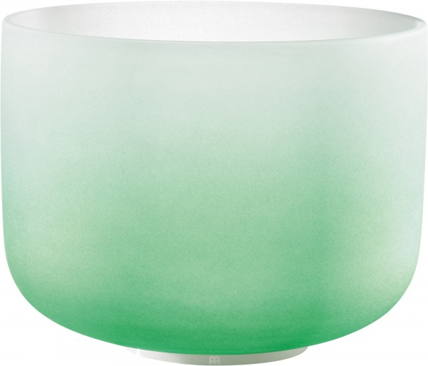 MEINL Sonic Energy Crystal Singing Bowl, color-frosted, 11" / 28 cm, Ton F4, Herzchakra (CSBC11F)