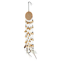 MEINL Sonic Energy Small Flower of Life Kenari Chimes - 6 Cords (SKFOLS)