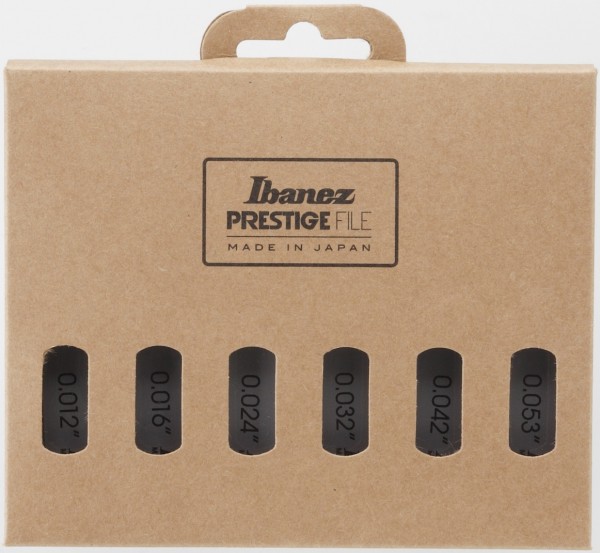 IBANEZ Nut File Set for Acoustic Guitar - .012/.016/.024/.032/.042/.053 (4449AC6X)