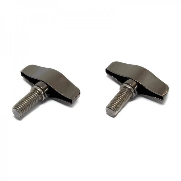 TAMA T-BOLT (M8X18MM) 2 PCS BLACK NICKEL (TS818DBNP)