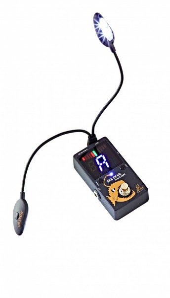 ORTEGA Chromatischer Pedal Tuner - mit USB-Licht (SEADEVIL)
