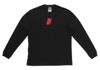TAMA Long Sleeve Black with Red "T" Logo (TAML001)