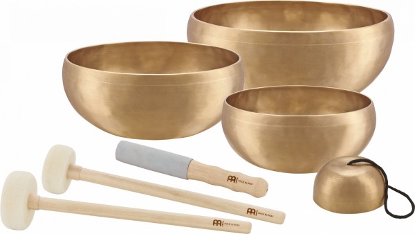 Meinl Sonic Energy 4-teiliges Cosmos Series Singing Bowl Set - 250/1000/1500/2000g (SB-C-4750)