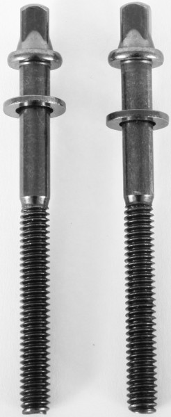 TAMA Tension bolt W7/32 x 61mm w/ metal washer (2pcs/set) - Black Nickel (MS661SHPBN)