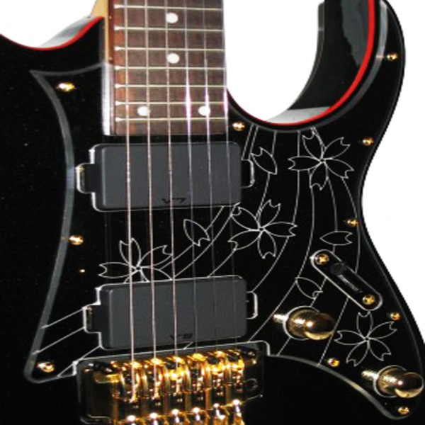 IBANEZ acrylic pickguard - with laser artwork for RG08LTD (4PG1PA0001)